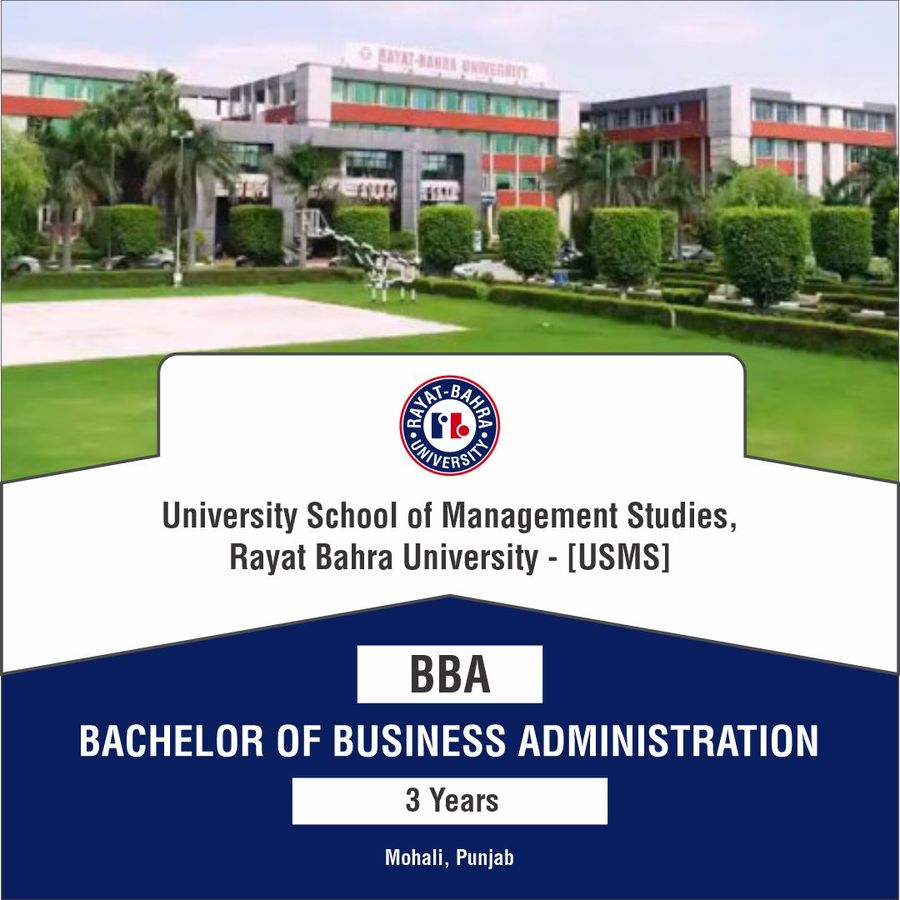 Bachelor of Business Administration [BBA] at University School of Management Studies, Mohali